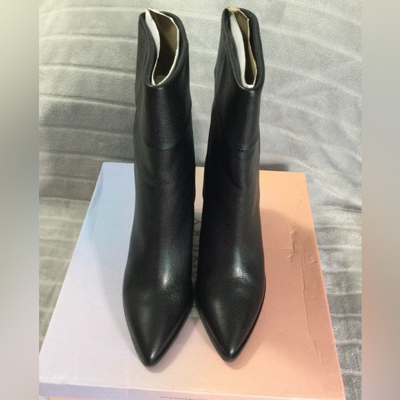 Lisa Vicky MAE-V Soft Tumble Leather Heeled Boots Size 8.5 - Picture 2 of 12